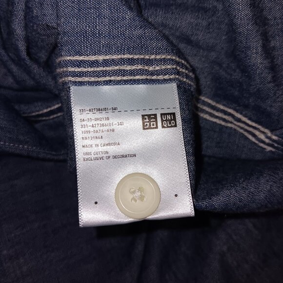 JW ANDERSON CHAMBRAY BUTTON DOWN  SHIRT - Picture 2 of 14